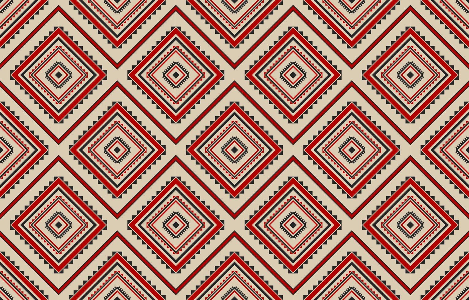 motif géométrique sans couture ethnique en tribal. tissu style indien. impression d'ornement d'art aztèque. vecteur