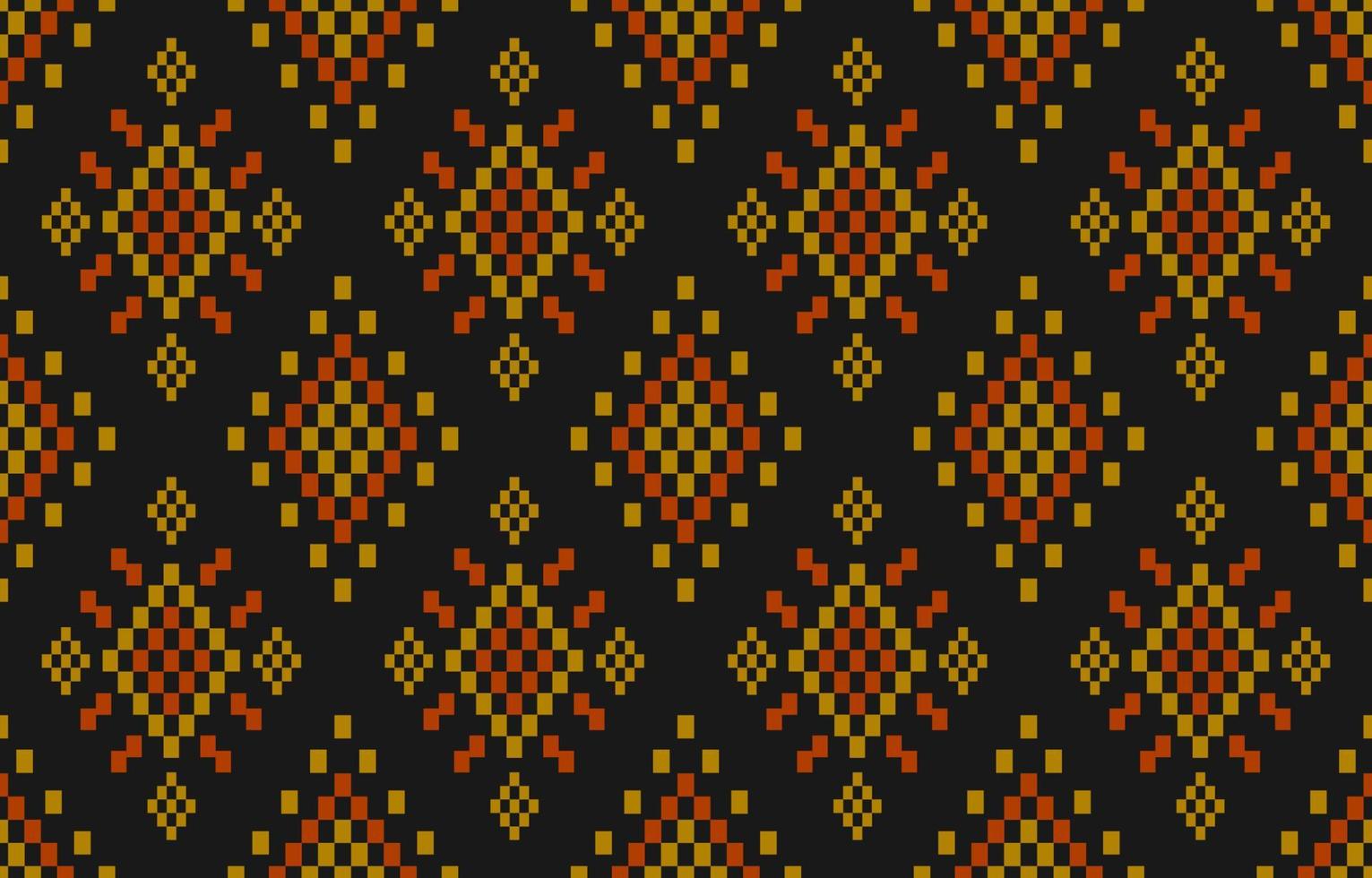 motif ethnique géométrique sans soudure en tribal. tissu ethnique de style aztèque. vecteur