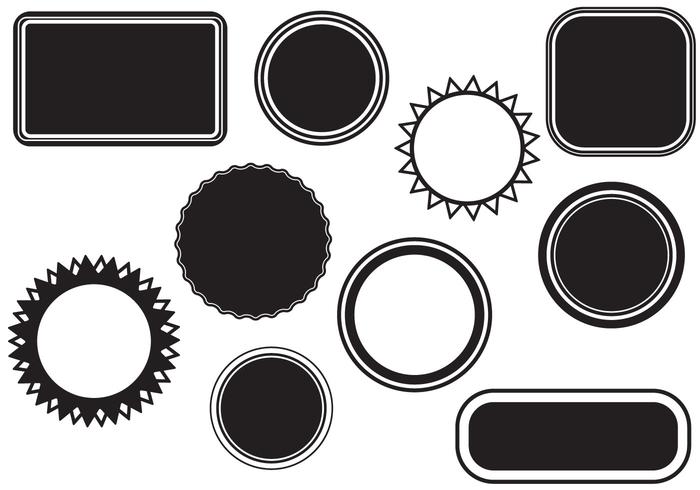 Vecteurs gratuits de Stempels vecteur