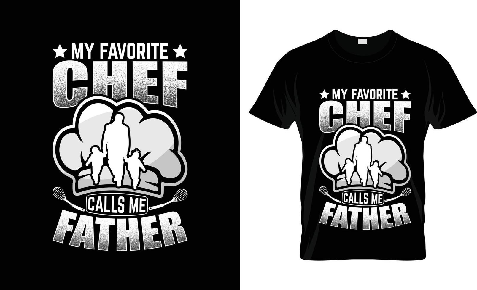 conception de t-shirt de chef, slogan de t-shirt de chef et conception de vêtements, typographie de chef, vecteur de chef, illustration de chef