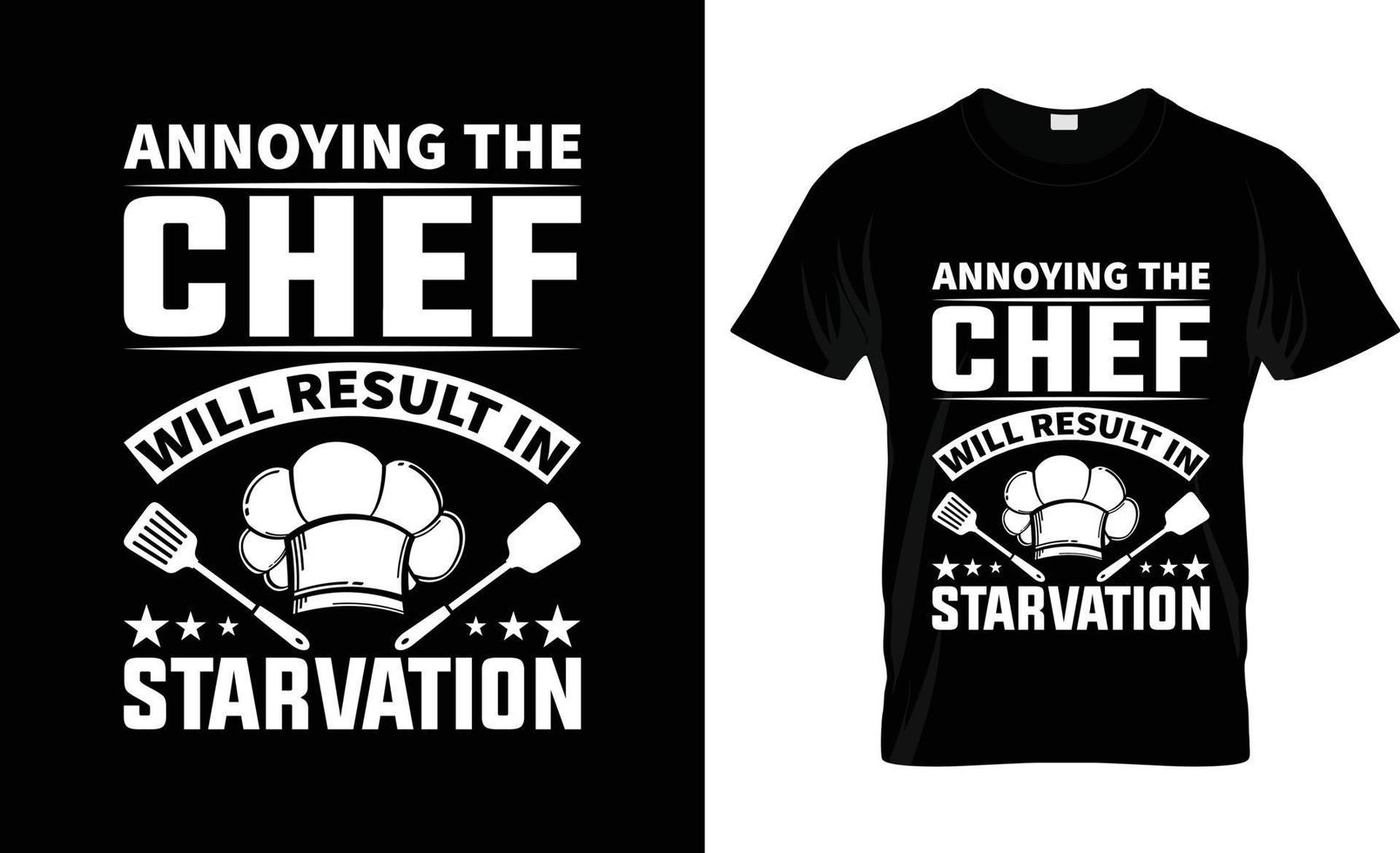 conception de t-shirt de chef, slogan de t-shirt de chef et conception de vêtements, typographie de chef, vecteur de chef, illustration de chef