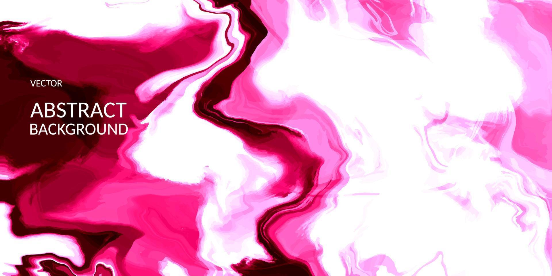 texture de marbre abstraite couleur rose rouge, fond de conception fluide vecteur