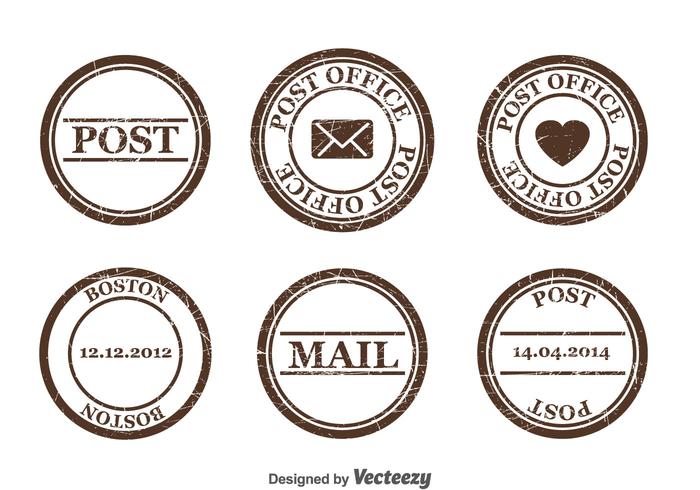 Vecteur de timbres-poste