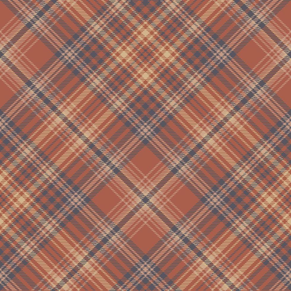 modèle sans couture de tartan à carreaux rétro vecteur