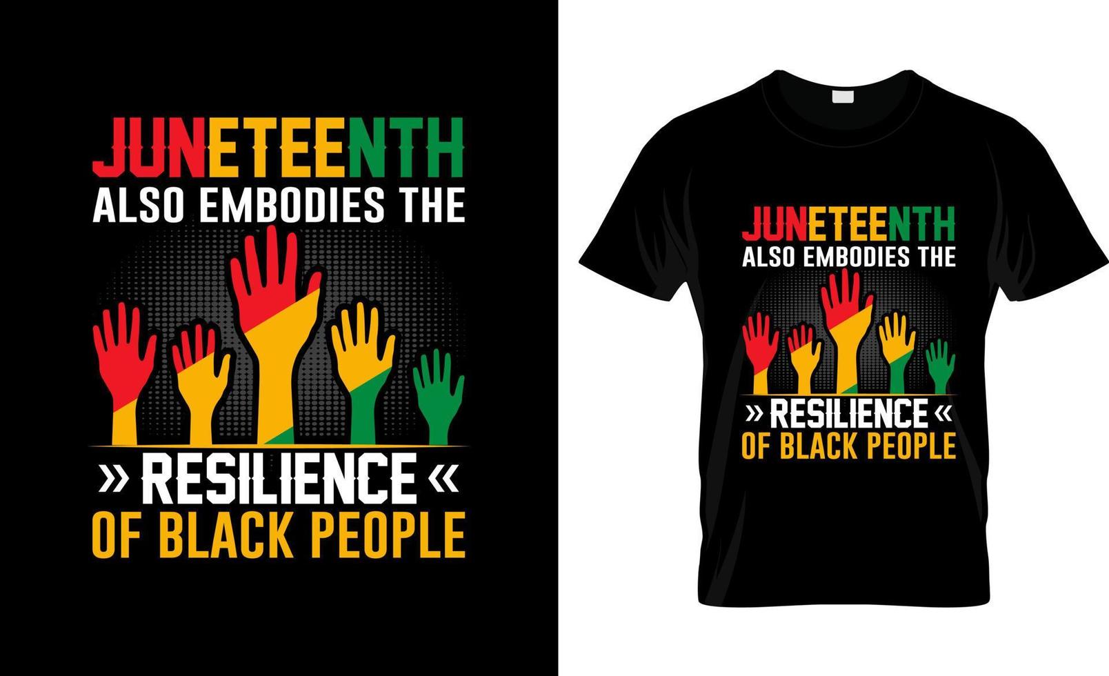 conception de t-shirt juneteenth, slogan de t-shirt juneteenth et conception de vêtements, typographie juneteenth, vecteur juneteenth, illustration juneteenth