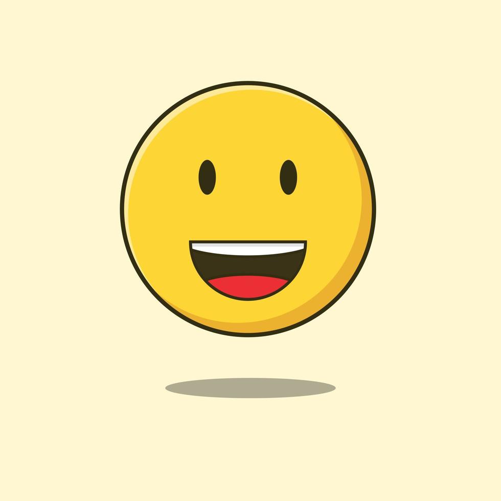 vecteur emoji sourire