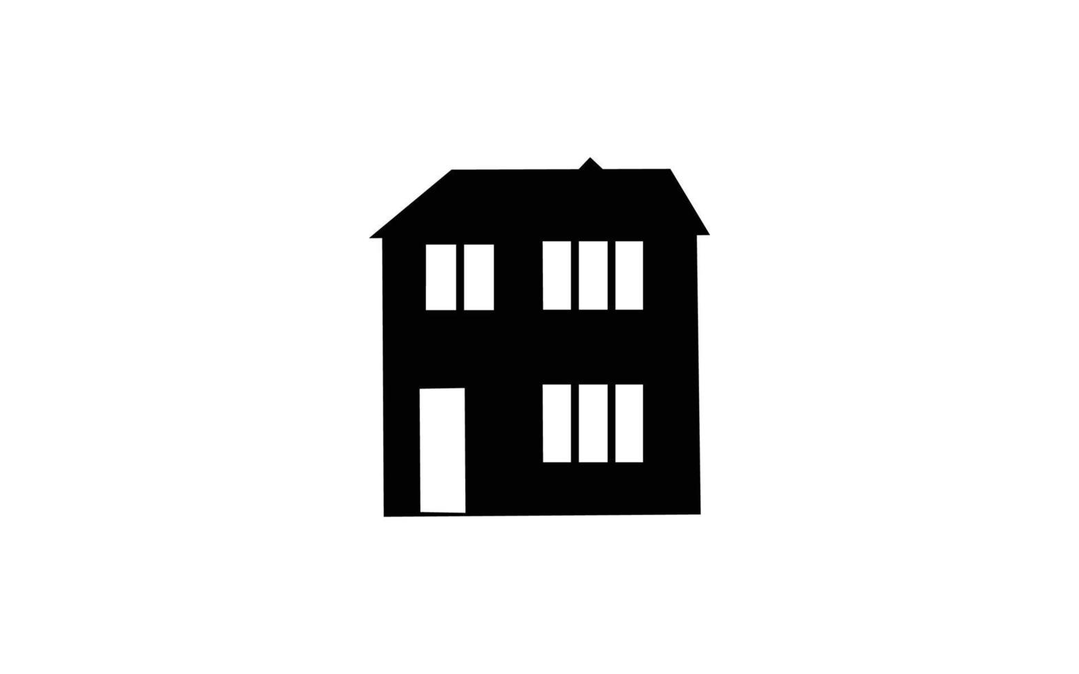 maison vector illustration symbole simple vecteur gratuit