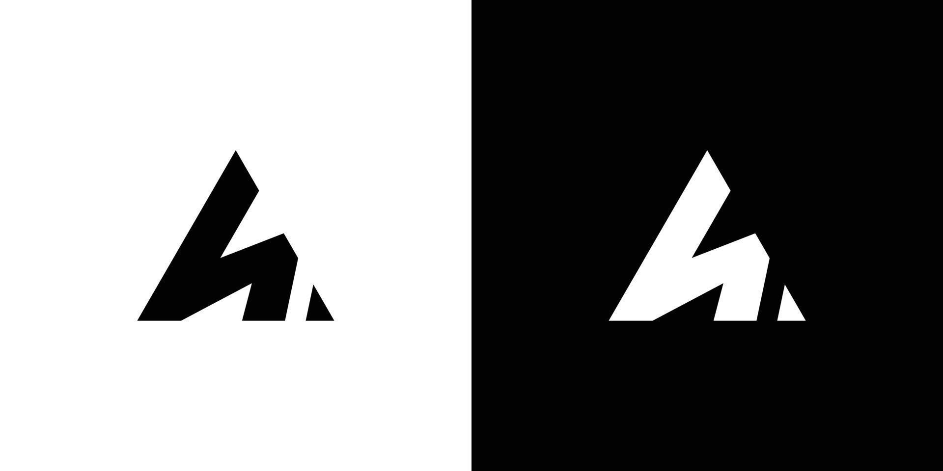design de logo cool et moderne 4 vecteur