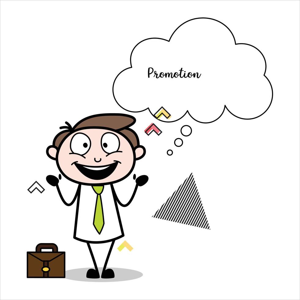 personnage de dessin animé d'un jeune homme d'affaires posant une question, peut embellir votre diapositive de présentation vecteur