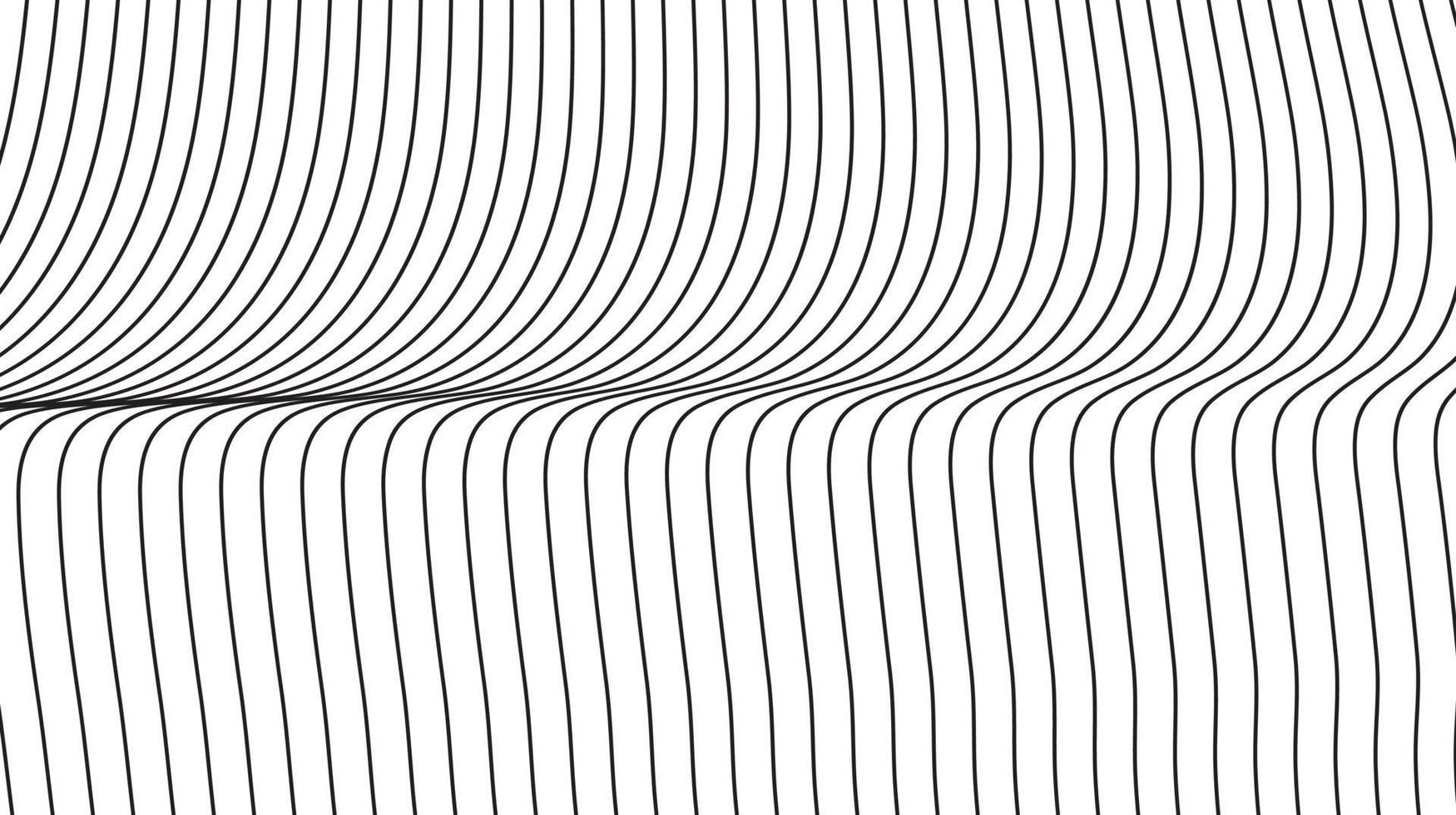 ligne ronde abstraite. motif de lignes. lignes rondes minimales arrière-plan abstrait technologie futuriste. bannière d'art numérique de vecteur