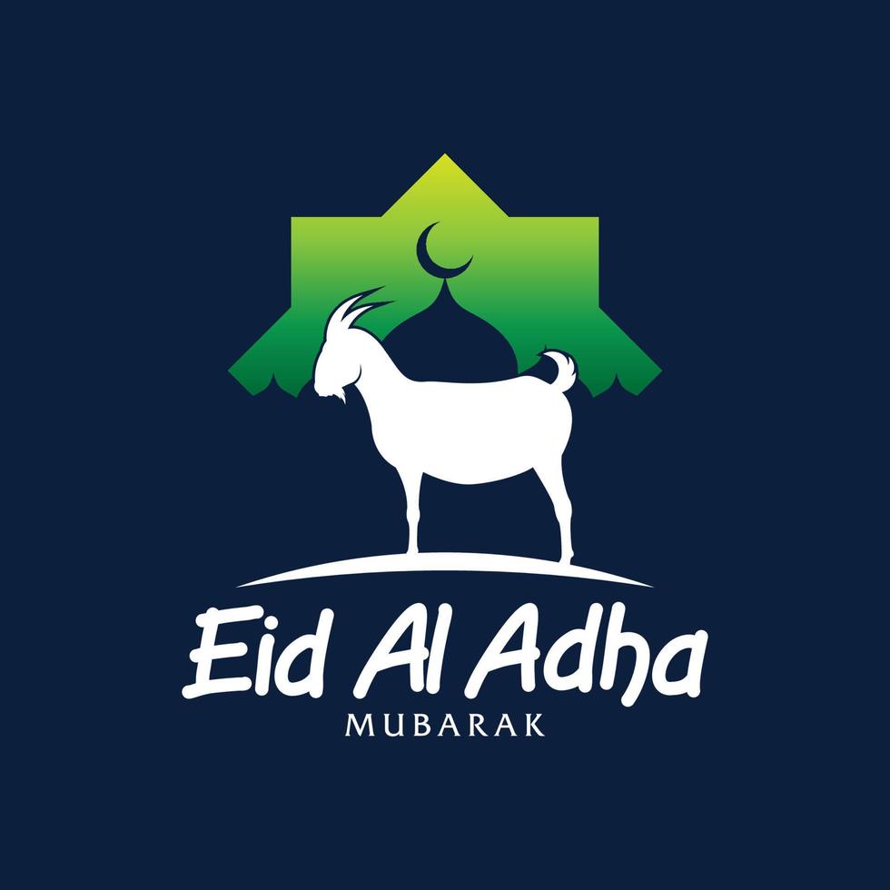 vecteur eid al adha. illustration de l'aïd al adha. graphique vectoriel de bon pour la journée islamique, eid mubarak, eid fitr, carte de voeux, arrière-plan.