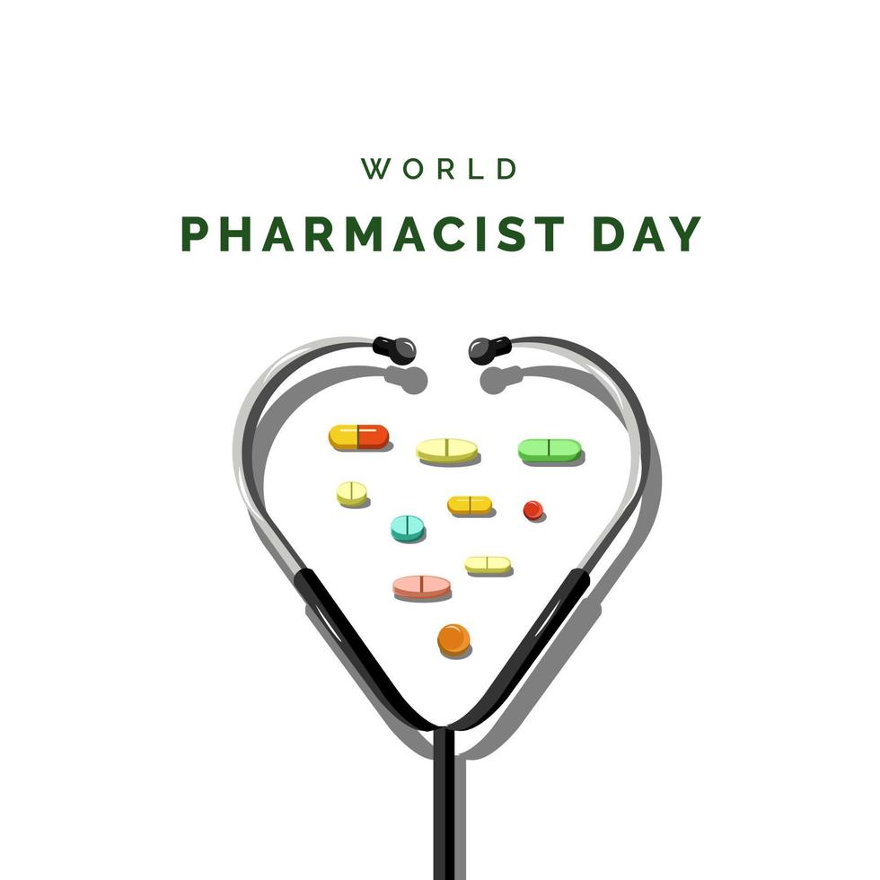 journée mondiale du pharmacien vecteur