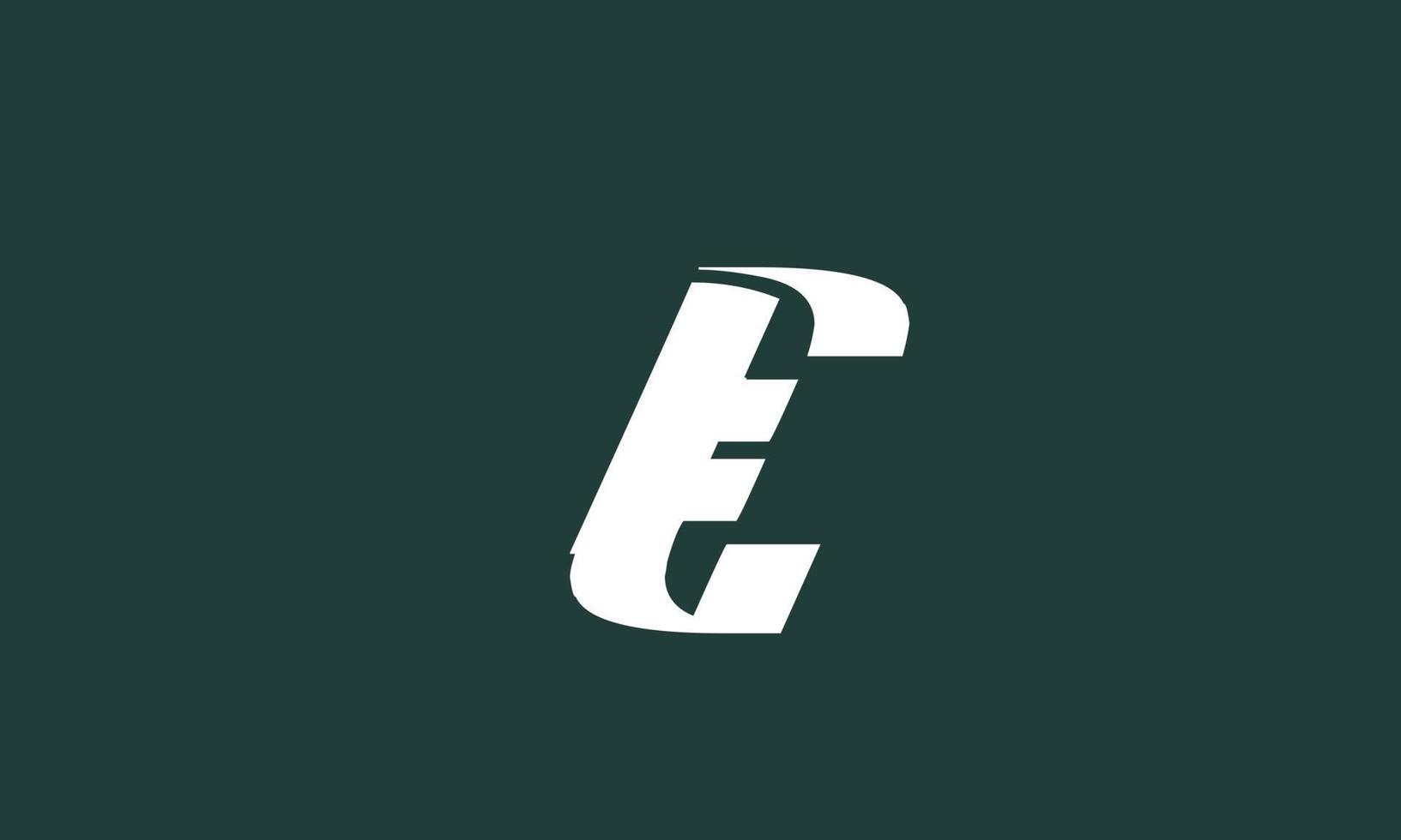 alphabet lettres initiales monogramme logo ef, fe, f et e vecteur