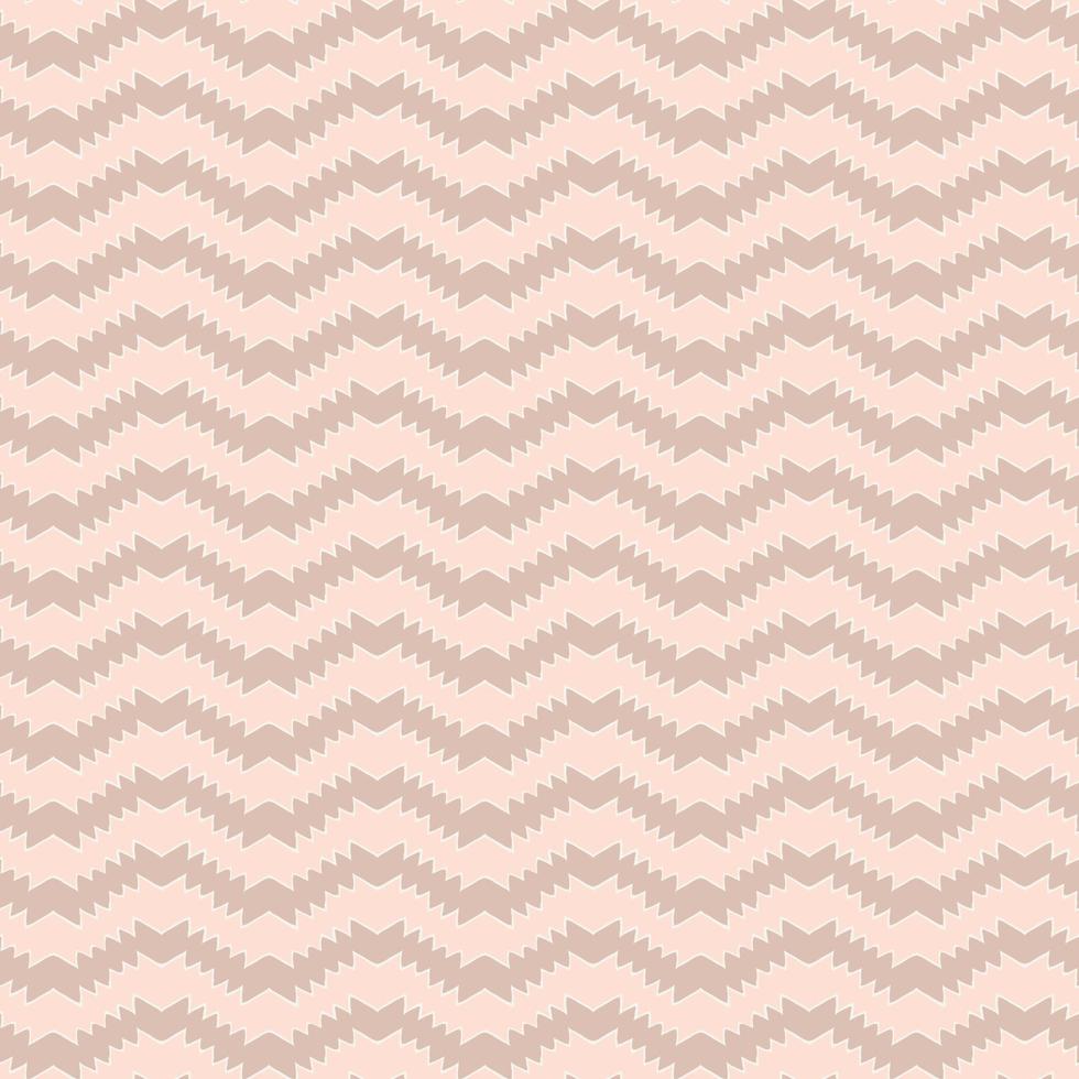 motif de répétition vectorielle continue. vague mexicaine lignes simples vagues en zigzag dans des couleurs napolitaines pastel. conception répétitive de base de chevron de ligne aztèque vecteur