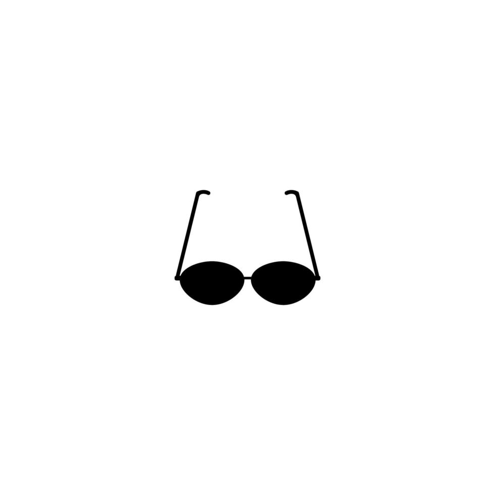 vecteur d'illustration d'icône de lunettes