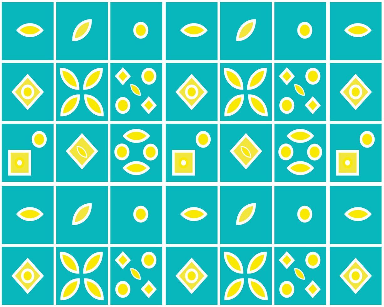 motif abstrait géométrique avec palette de couleurs multiples. adapté à l'arrière-plan vecteur