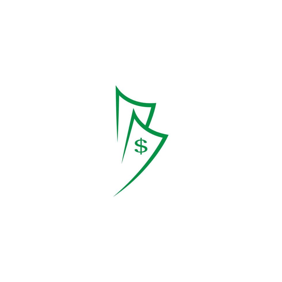illustration vectorielle de dollar logo vecteur