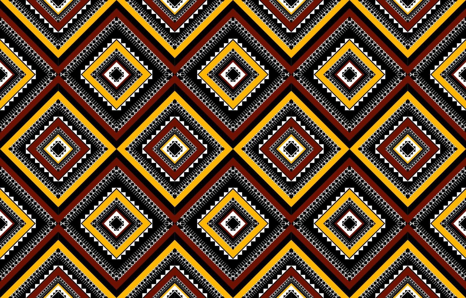 motif géométrique sans couture ethnique. style tribal traditionnel. conception pour le fond, la texture, le tissu, le papier peint, les vêtements, le tapis, le batik, la broderie vecteur
