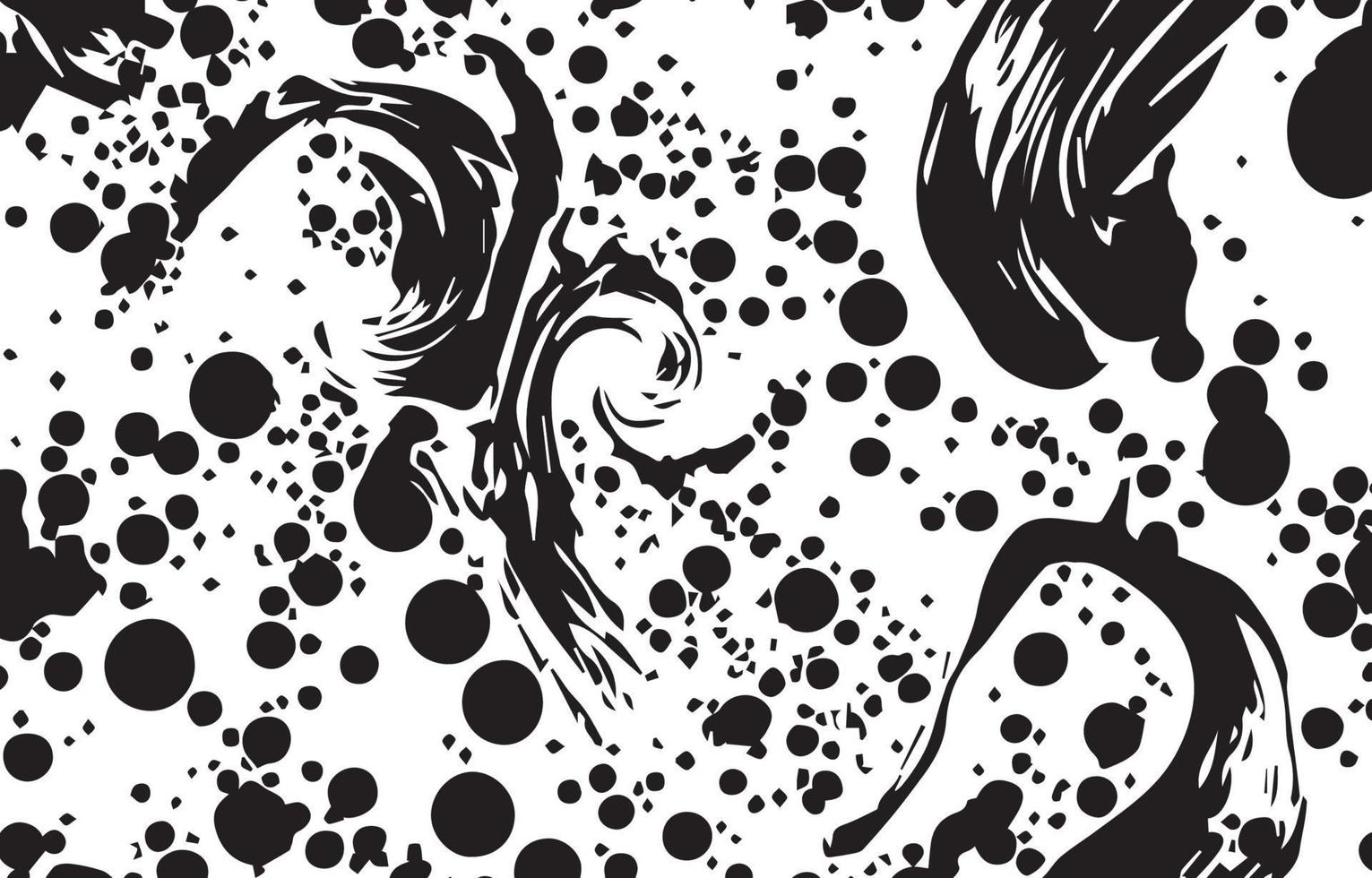 texture abstraite motif noir et blanc. conception de fond abstrait. illustration vectorielle. vecteur