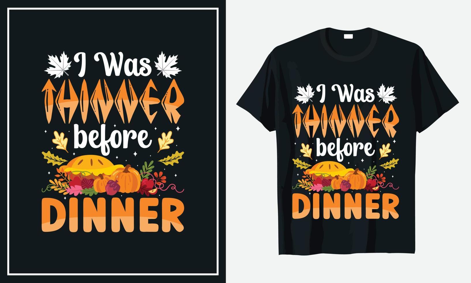 impression de vecteur de conception de t-shirt de thanksgiving