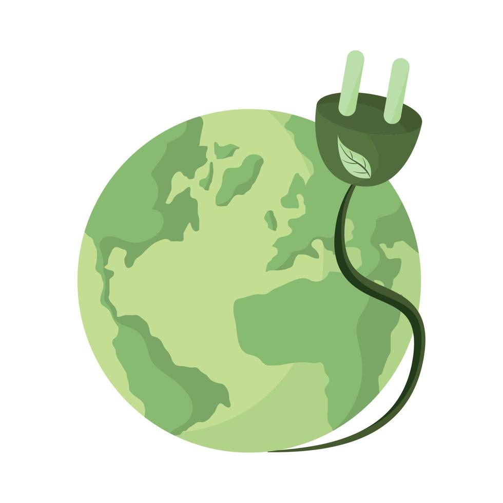 énergie verte mondiale vecteur