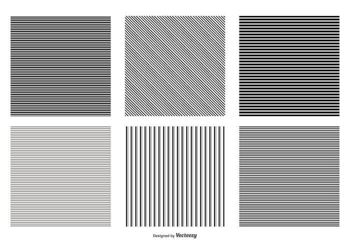 Patrons vectoriels à rayures sans couture vecteur