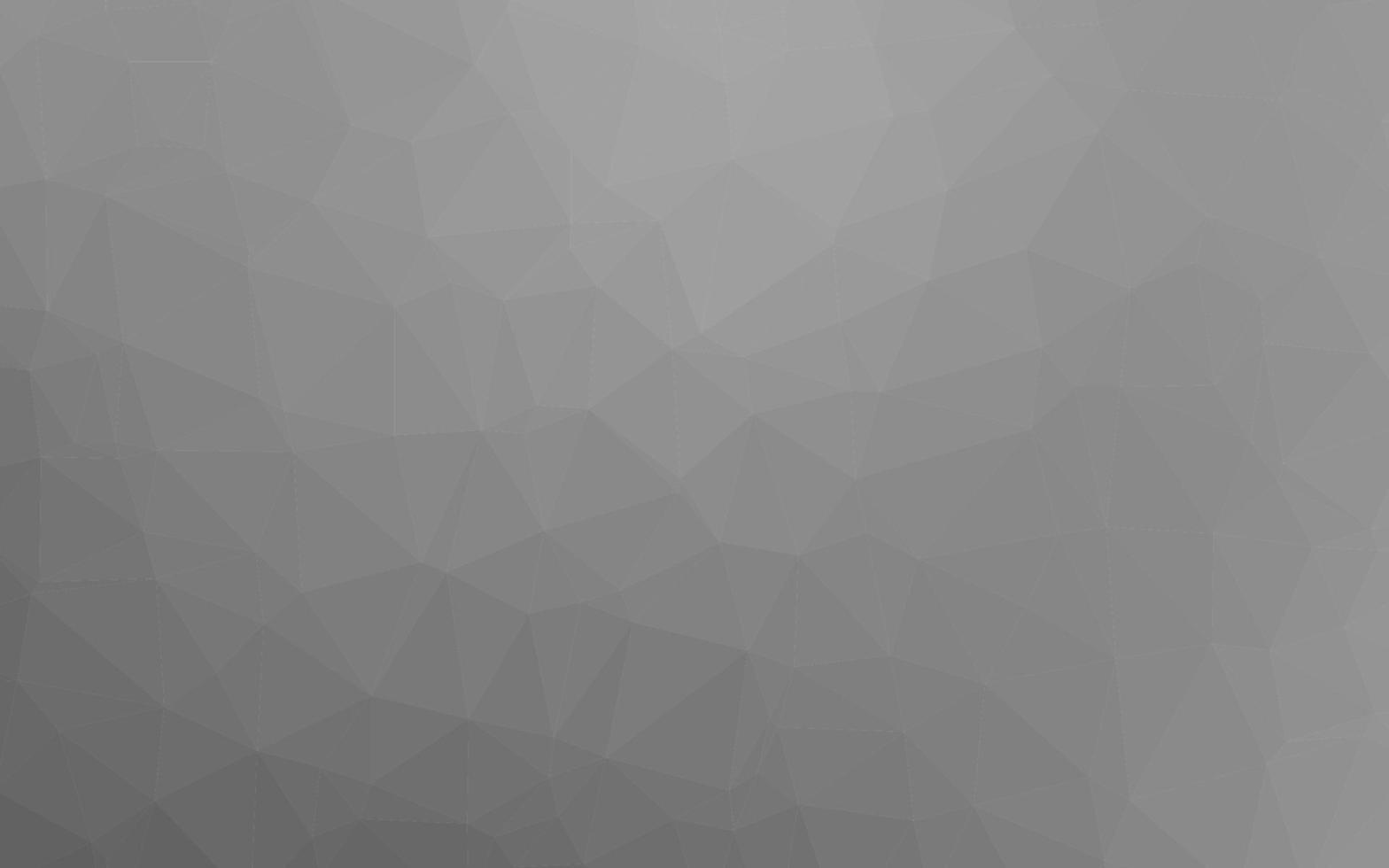 argent clair, motif polygonal vectoriel gris.