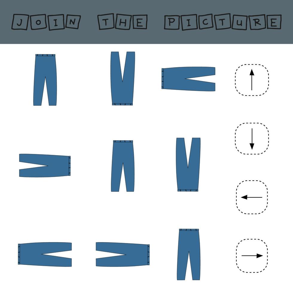 jeu éducatif pour les enfants. trouvez tous les vêtements qui sont différents des autres dans la rangée et entourez-les vecteur