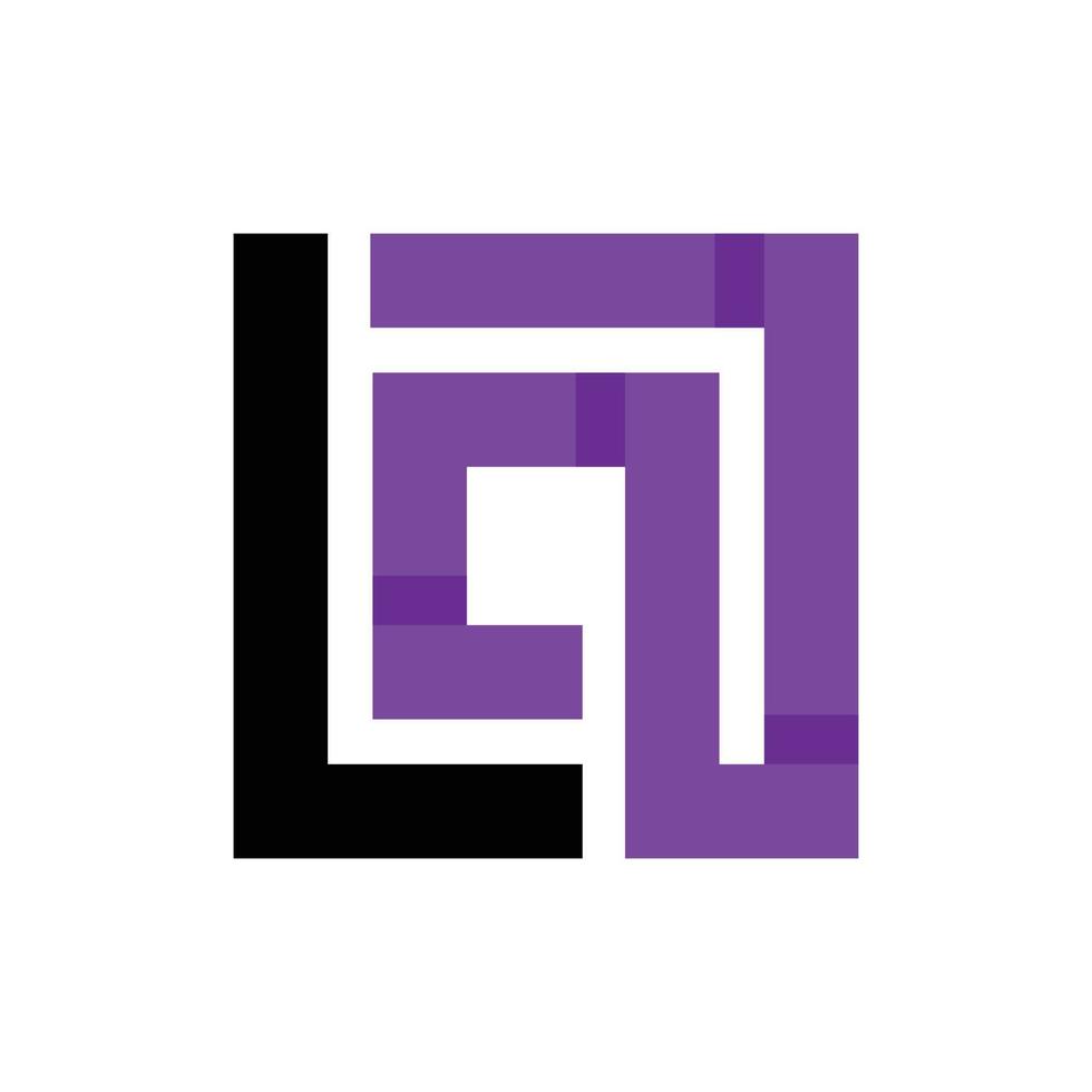 lettre q logo d'entreprise moderne géométrique vecteur