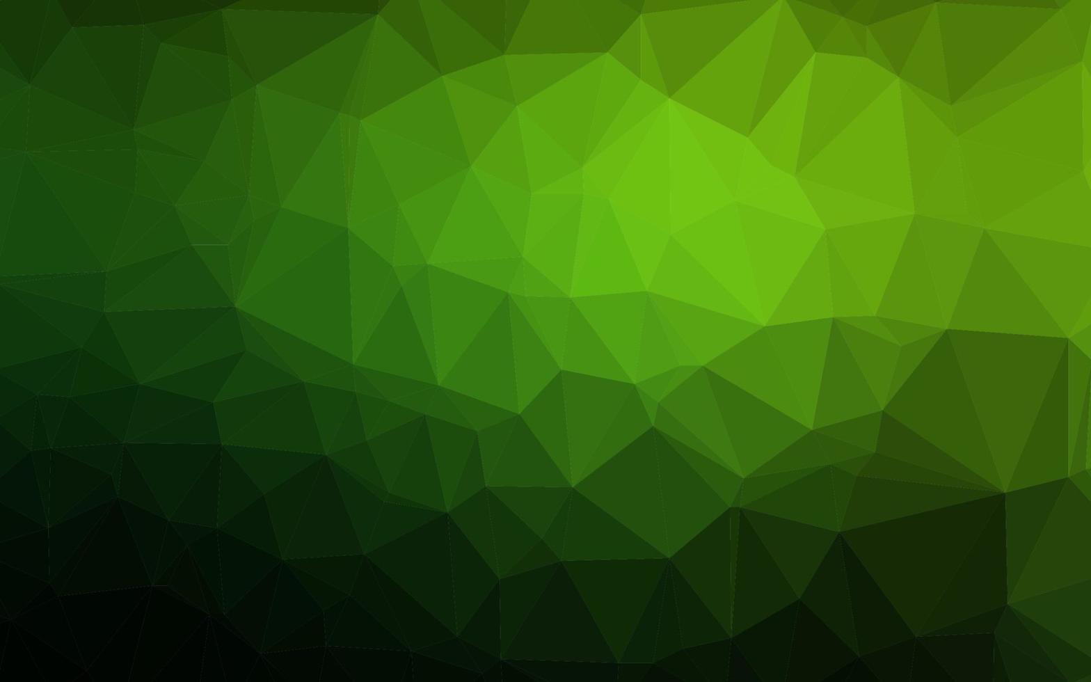 motif de mosaïque abstraite de vecteur vert clair.