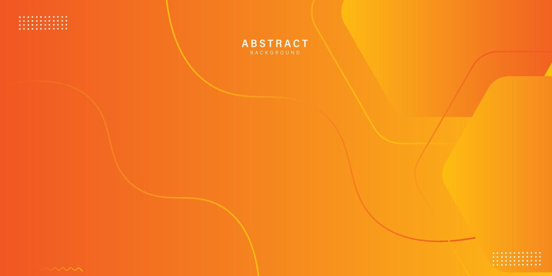 arrière-plan abstrait orange avec lignes, utilisation d'arrière-plan abstrait orange pour les entreprises, l'entreprise, l'affiche, le modèle, le séminaire, l'arrière-plan dégradé futuriste dinamique orange, vecteur, illustration vecteur