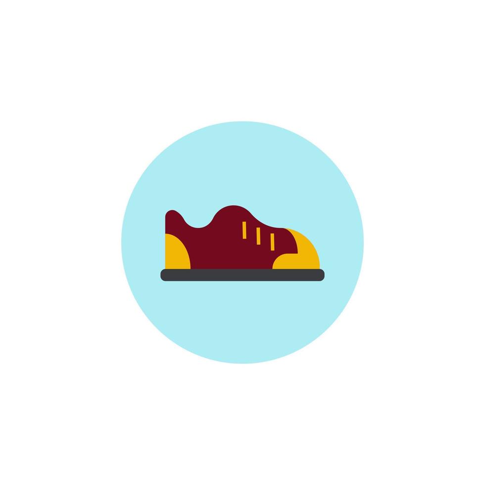 vecteur de chaussures pour la présentation de l'icône du symbole du site Web