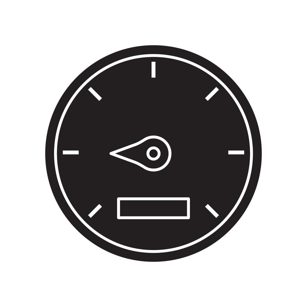 vecteur de compteur de vitesse pour la présentation de l'icône du symbole du site Web