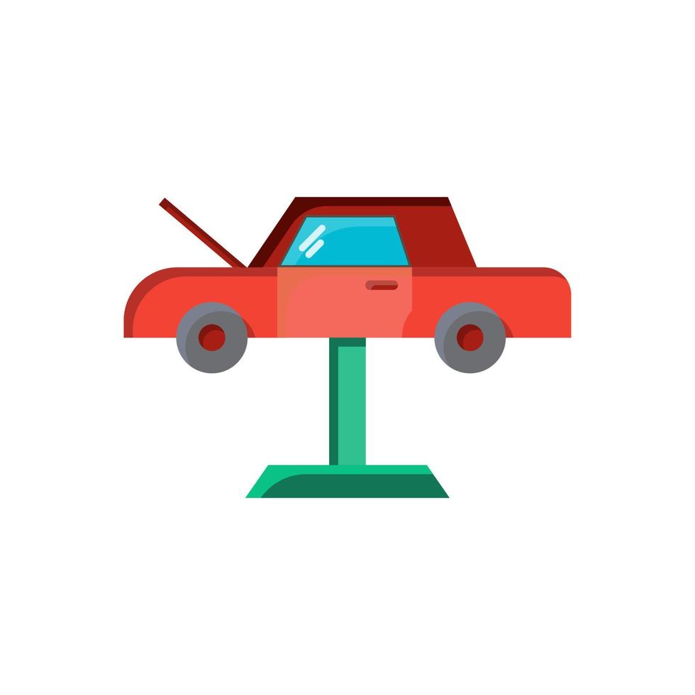 vecteur de réparation de voiture pour la présentation de l'icône du symbole du site Web