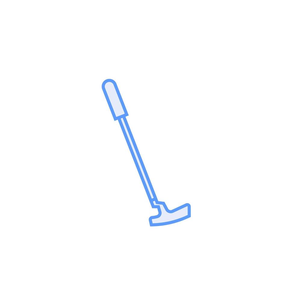 vecteur de bâton de golf pour la présentation de l'icône du symbole du site Web