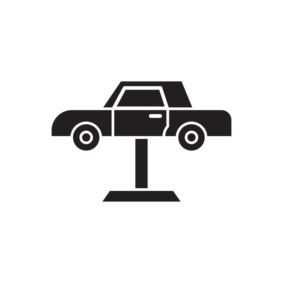 vecteur de réparation de voiture pour la présentation de l'icône du symbole du site Web