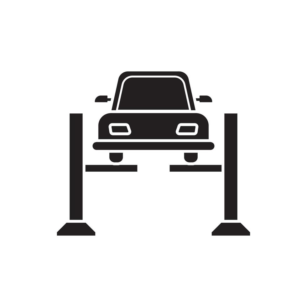 vecteur de réparation de voiture pour la présentation de l'icône du symbole du site Web