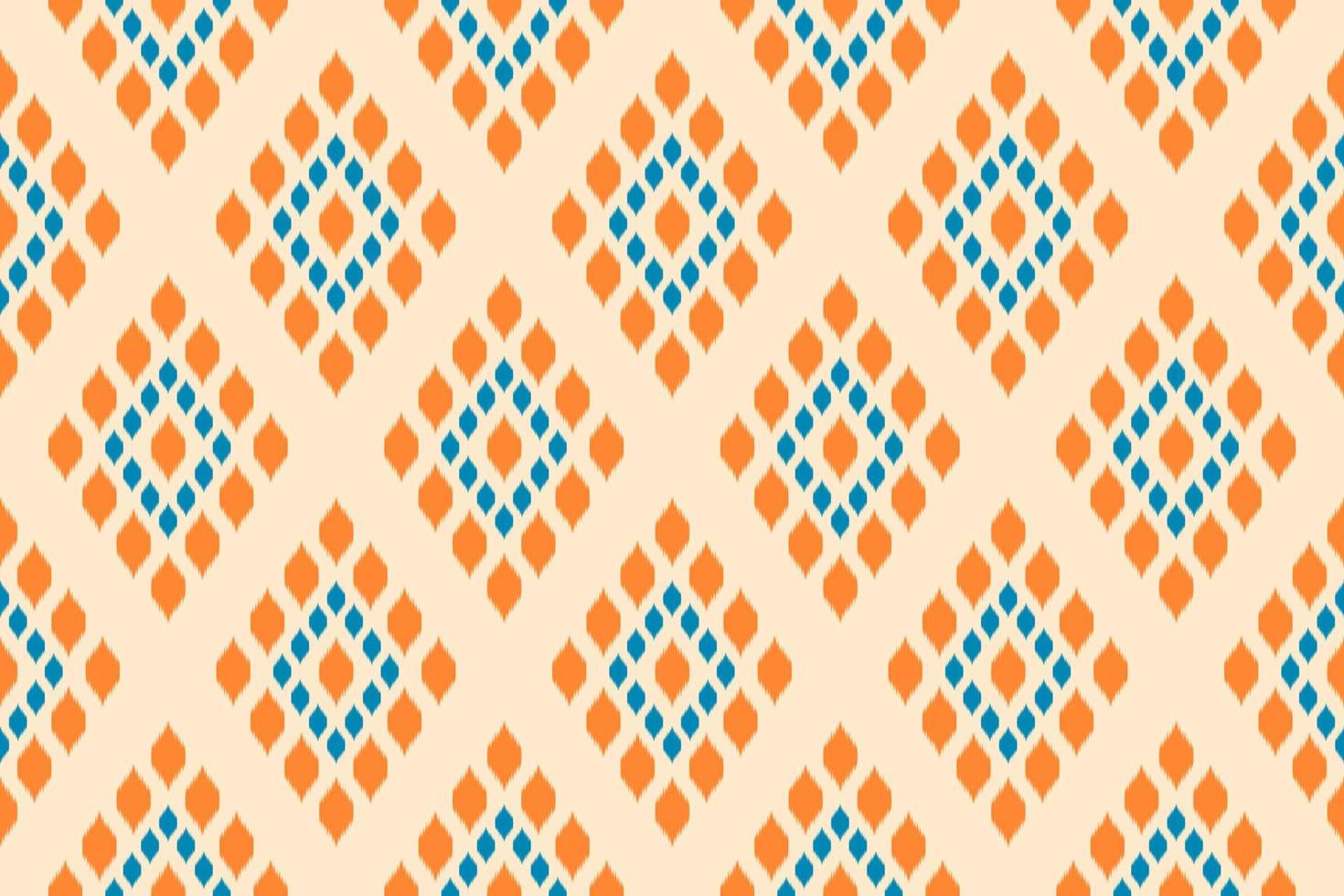 motif géométrique ethnique ikat sans couture traditionnel. vecteur