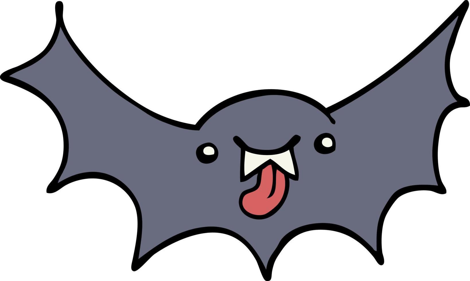 chauve-souris vampire de dessin animé vecteur