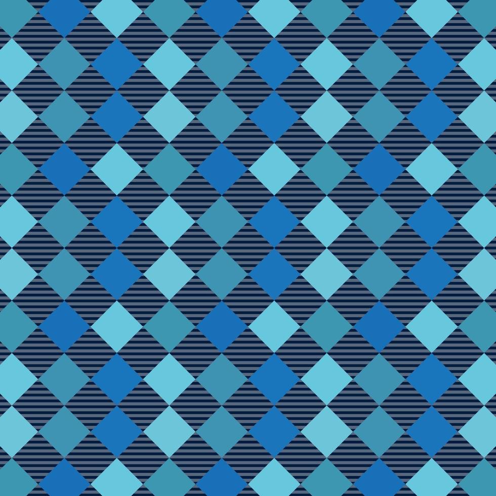 modèle sans couture de tartan à carreaux bleu vecteur