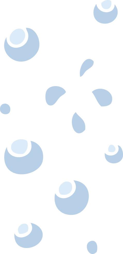 illustration en couleur plate d'une bulle de dessin animé vecteur
