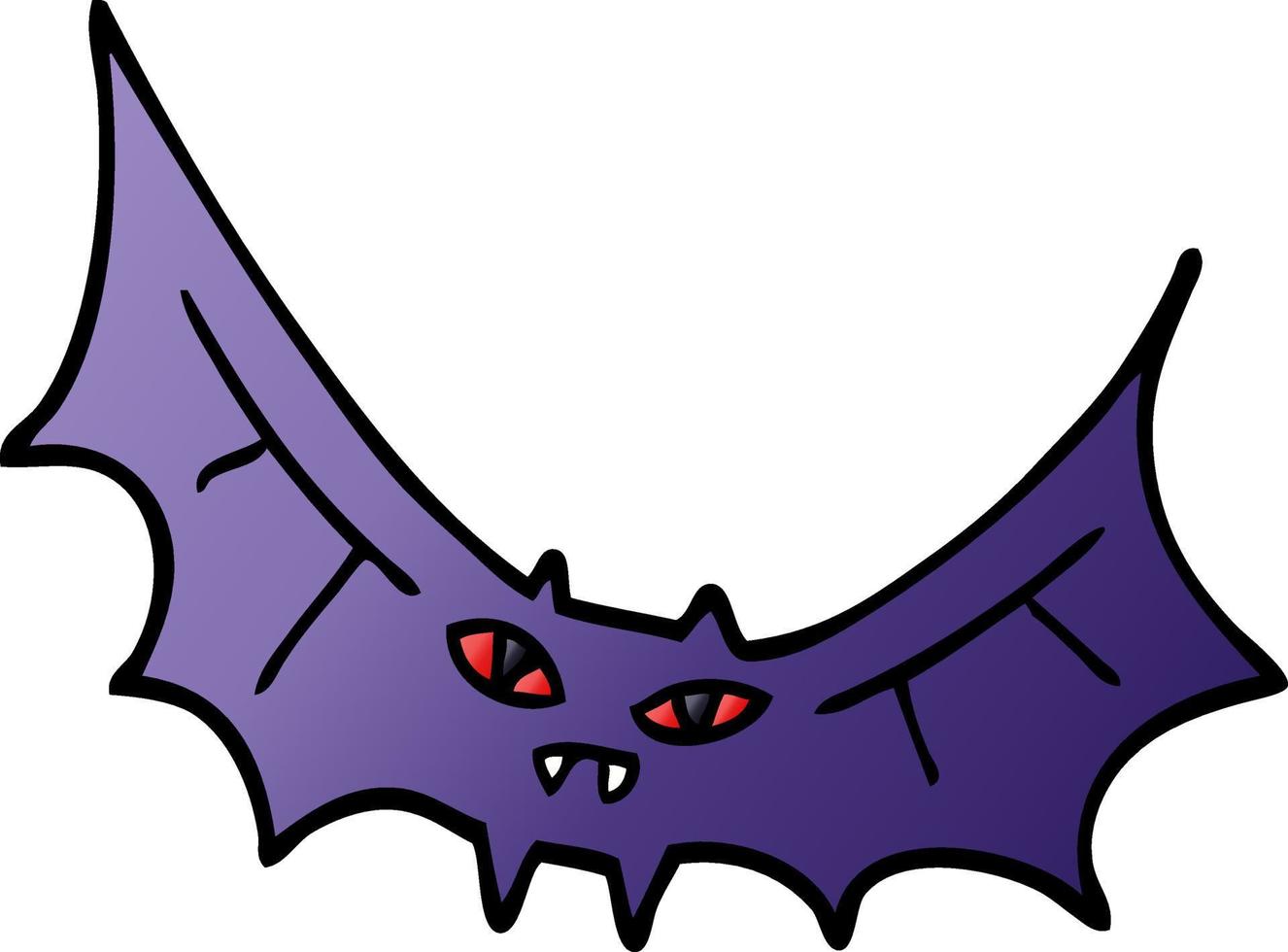 chauve-souris de dessin animé vecteur