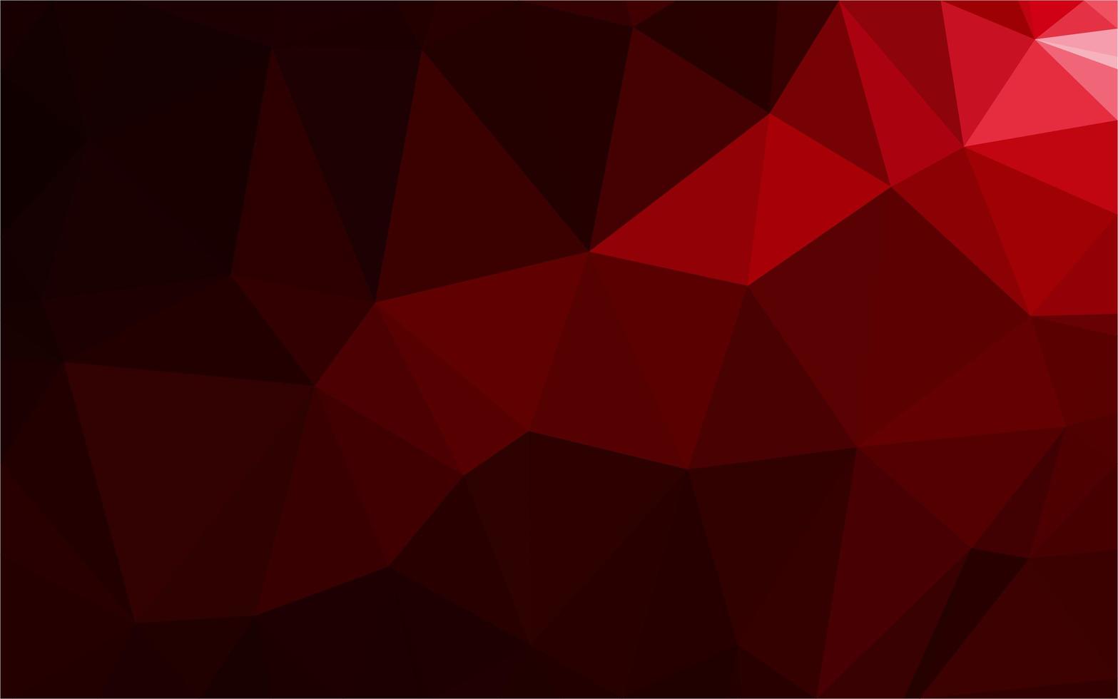 motif triangle dégradé rouge vecteur