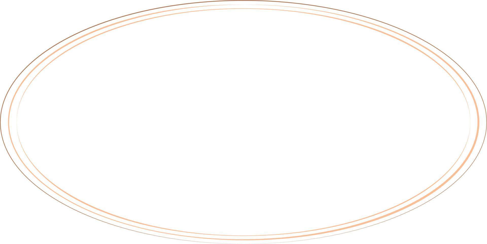 cadres de bordure ovales isolés sur fond blanc. élément de design tendance pour le cadre de bordure, le logo, le tatouage occultant, le symbole, le web, les impressions, les affiches, le modèle, le motif et l'arrière-plan abstrait vecteur