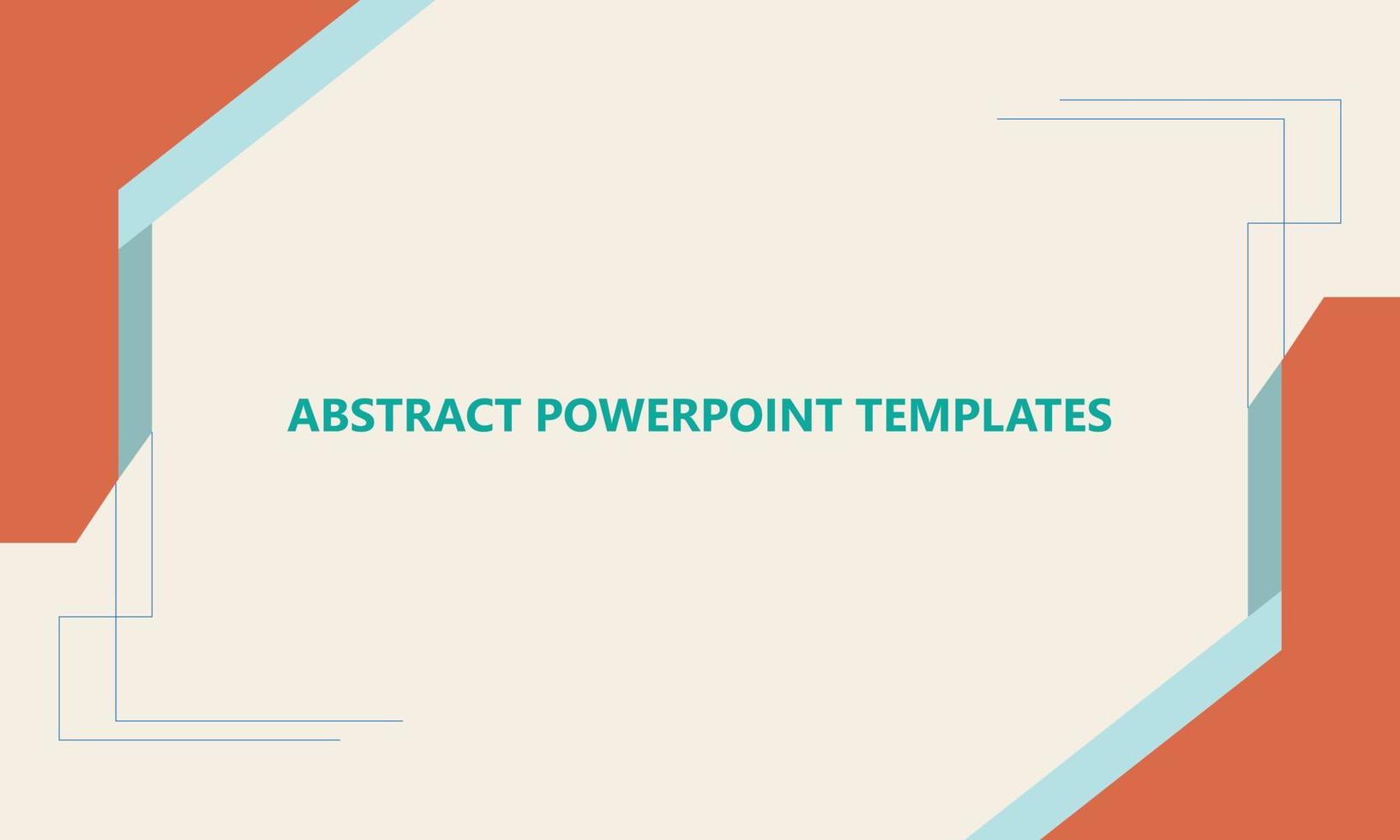 conception de fond abstraite adaptée pour power point et ppt vecteur