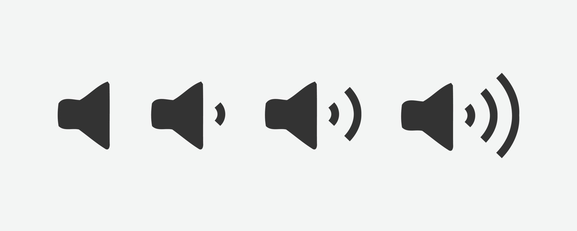 icône de vecteur de voix. symbole d'icône sonore. illustration vectorielle audio sur fond isolé