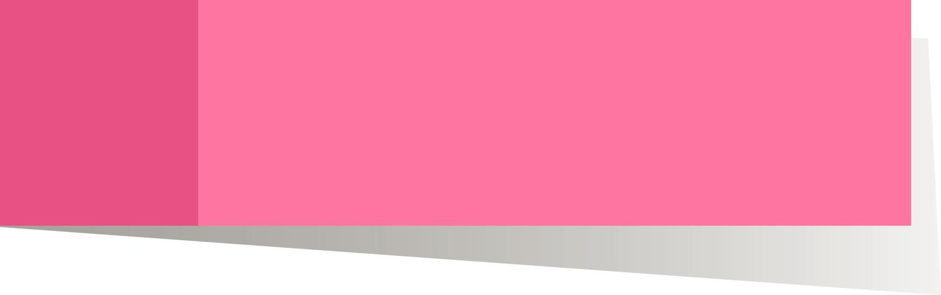 autocollants mémo colorés. rubans adhésifs de couleur vectorielle avec motif d'ombre vecteur