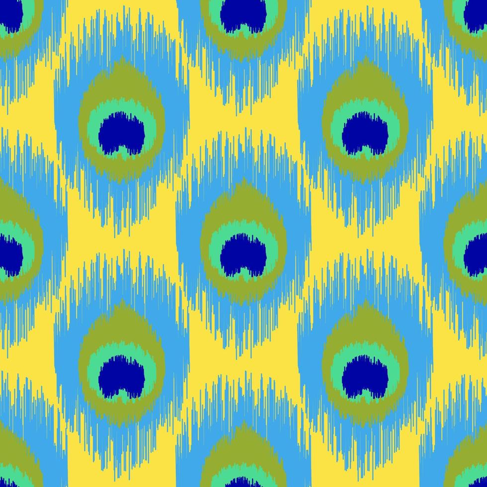 ikat pattern.vector géométrique sans soudure vecteur