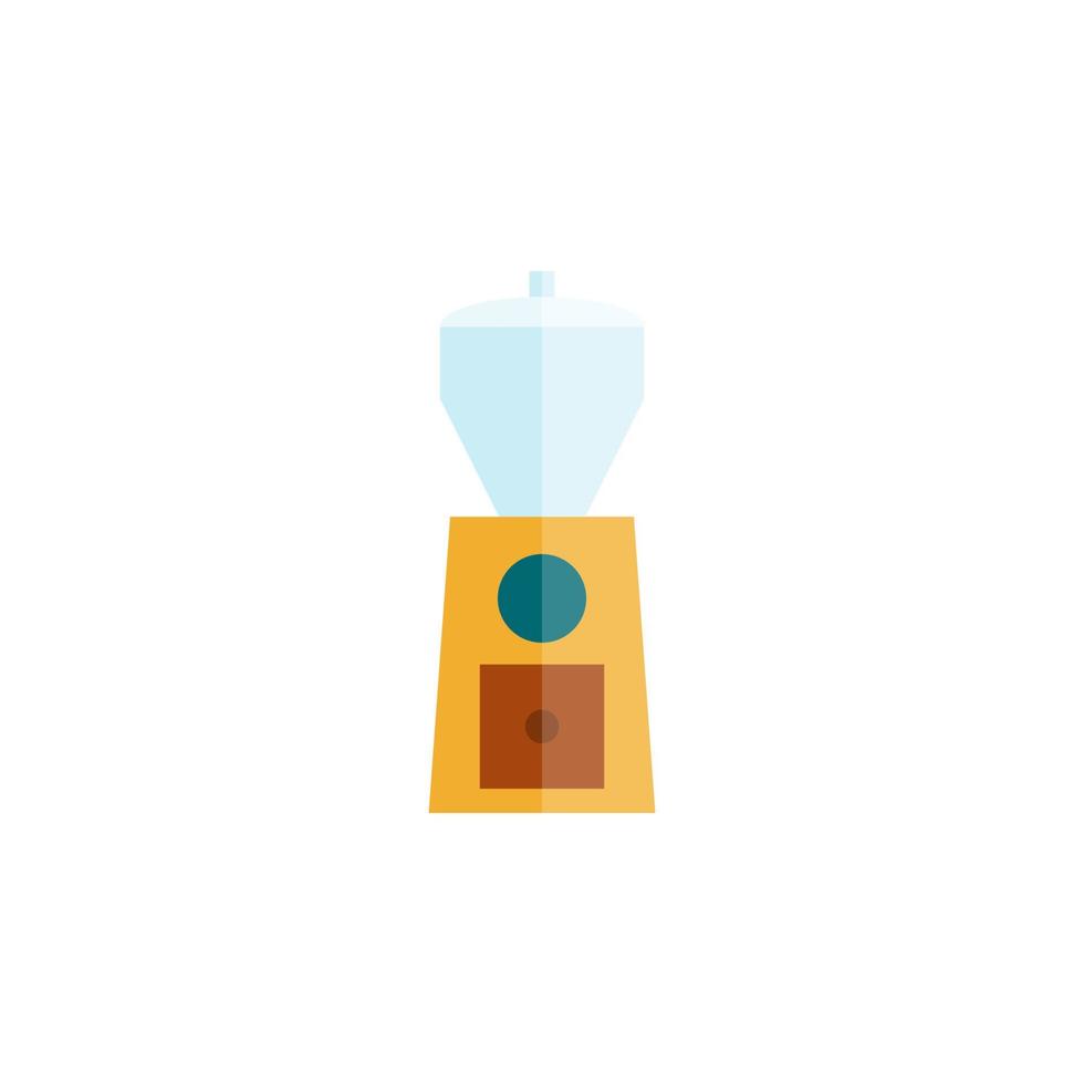 vecteur de moulin à café pour la présentation de l'icône du symbole du site Web