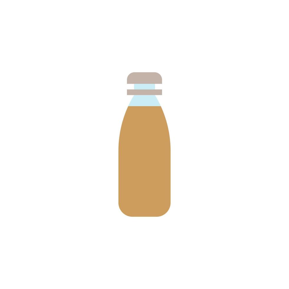 vecteur de bouteille de café pour la présentation de l'icône du symbole du site Web